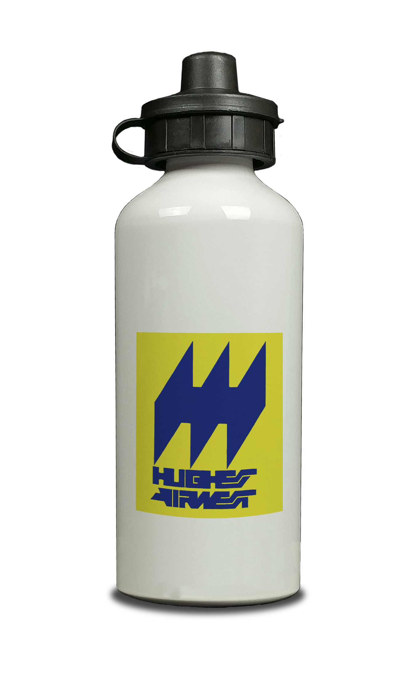 Hughes Airwest Last Logo Aluminum Water Bottle