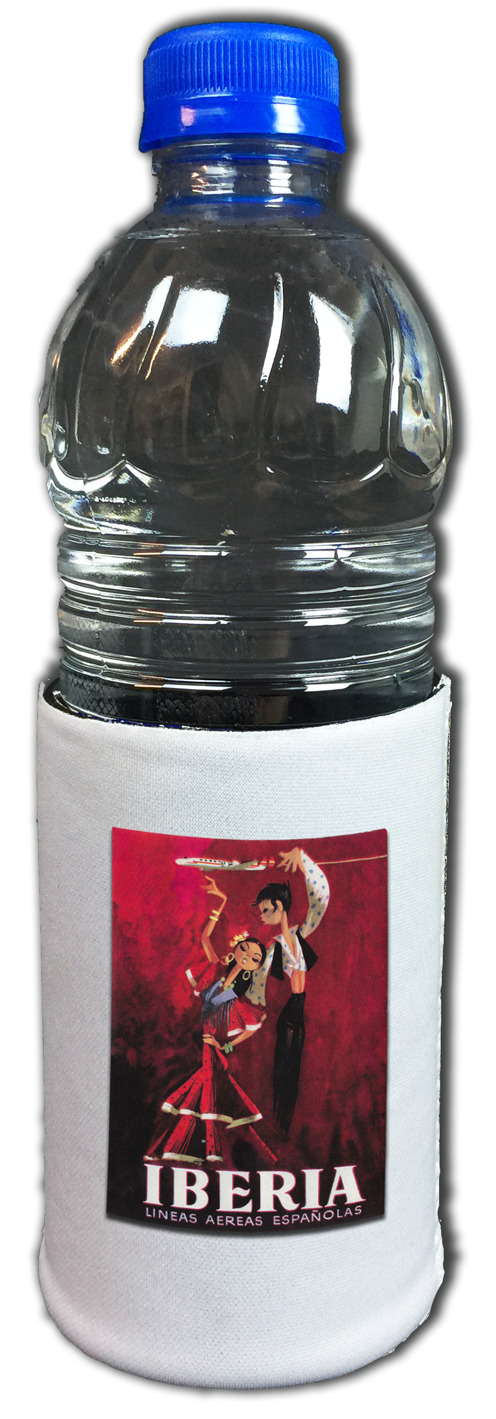 Iberia Airlines 1950's Fandango Dancers Beverage Wrap