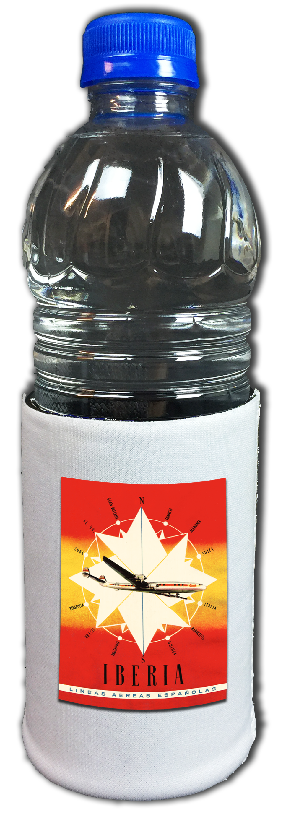 Iberia Airlines 1950's Constellation Beverage Wrap