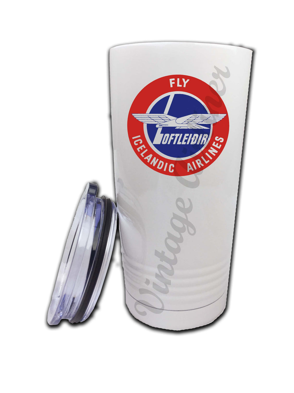 Icelandic Airlines Logo Tumbler