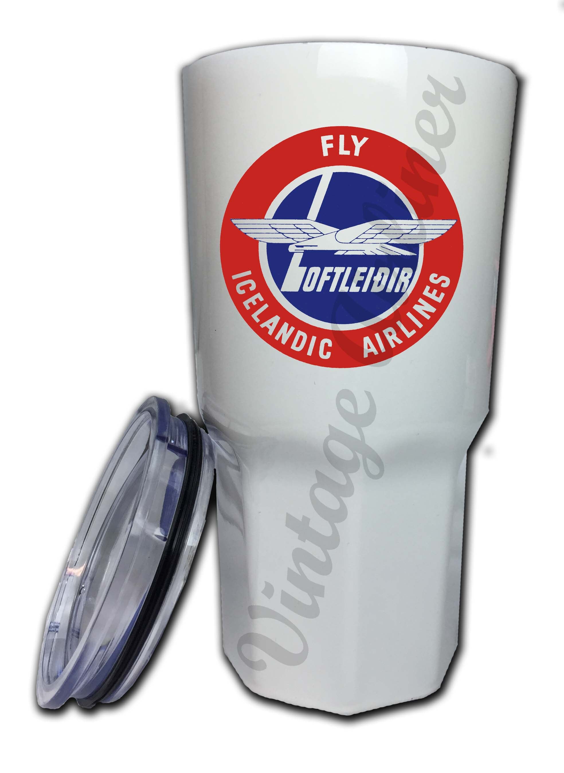 Icelandic Airlines Logo Tumbler
