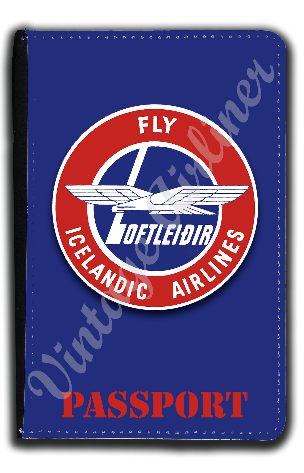 Icelandic Airlines Logo Passport Case