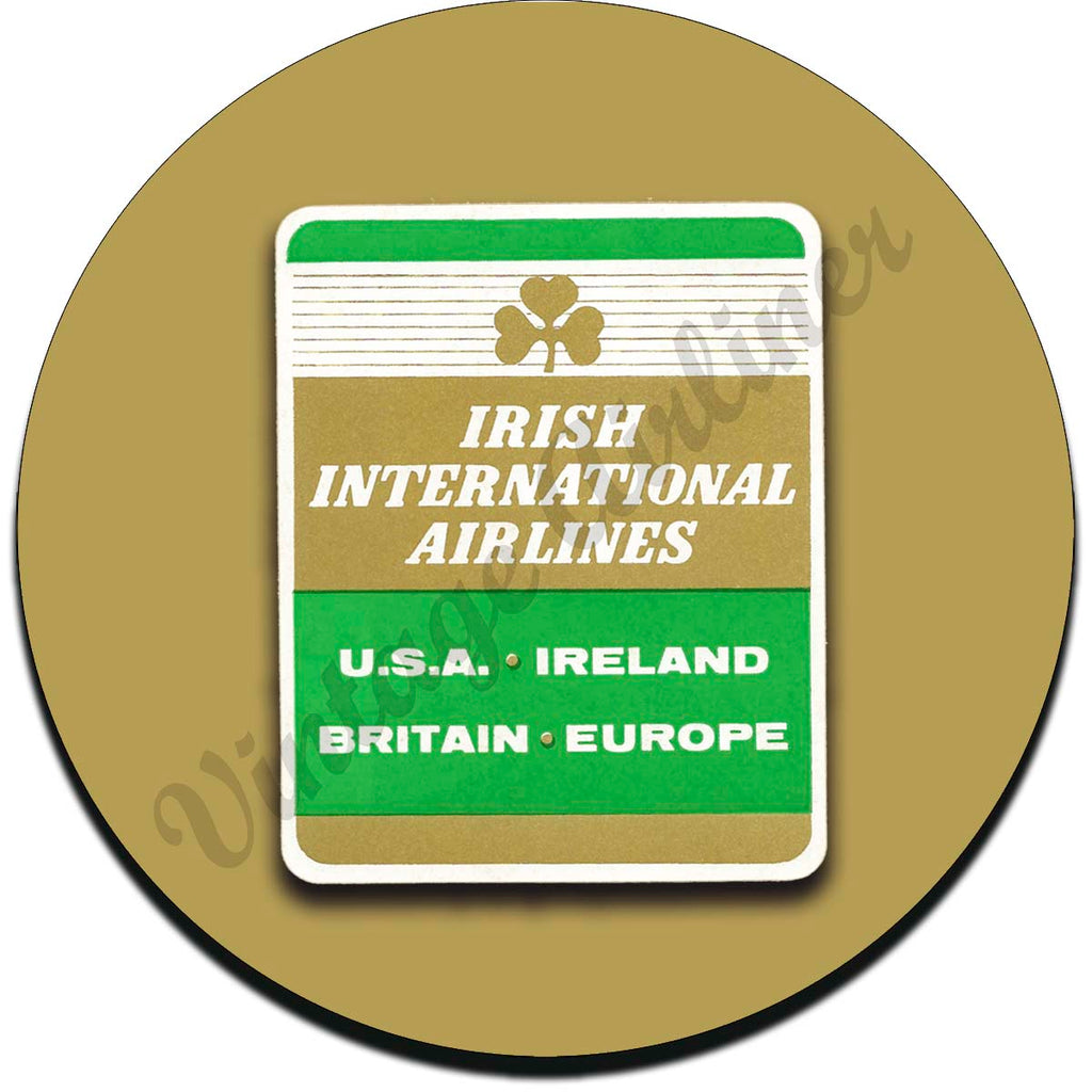 Aer Lingus Irish International Airlines Sandstone Coaster
