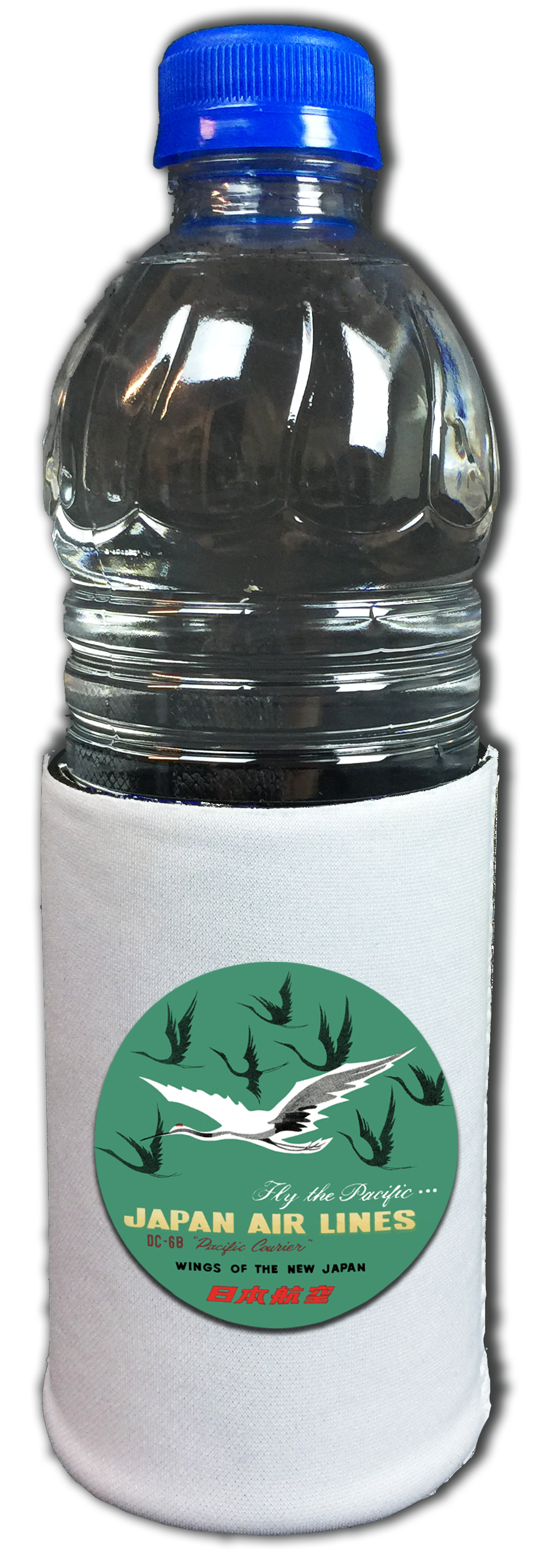 Japan Airlines 1960's Vintage Beverage Wrap