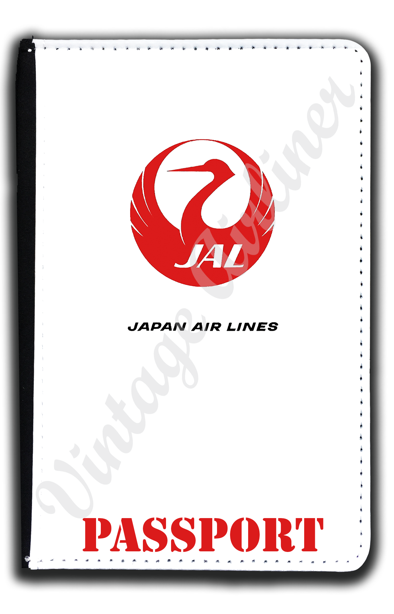 Japan Airlines Logo Passport Case