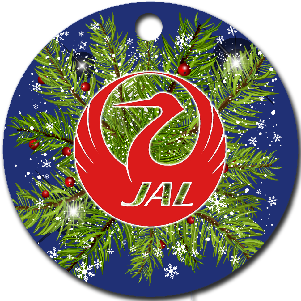 Japan Airlines Logo Logo Ornaments