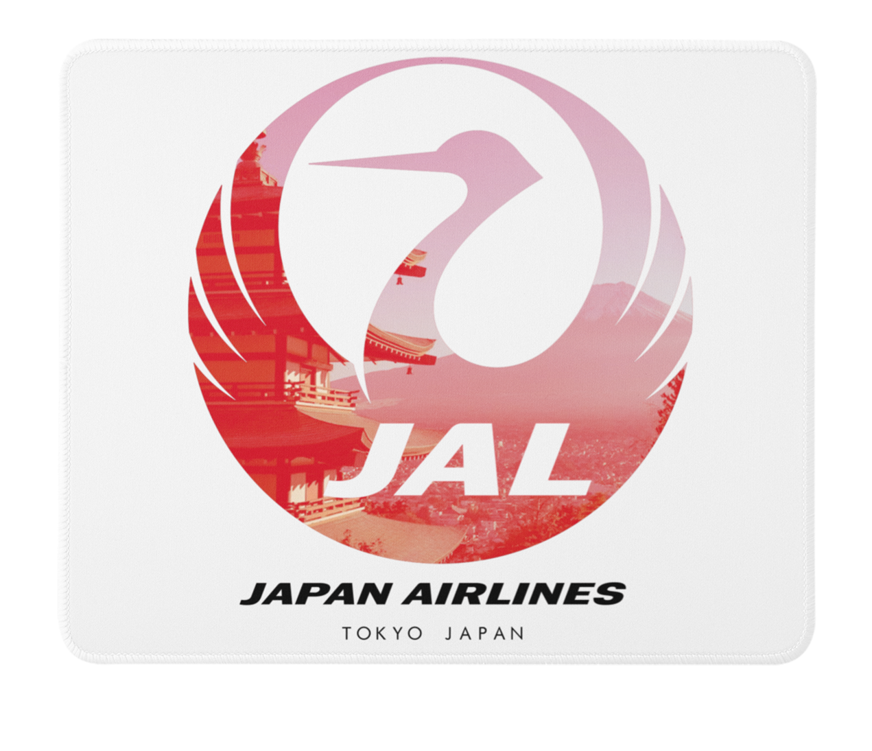 Japan Airlines Orgin City - Tokoyo Japan - Mousepad
