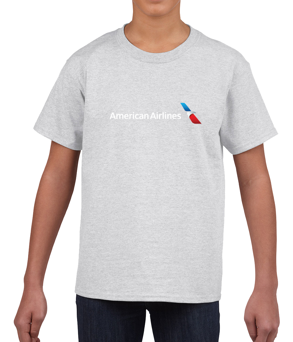 2013 AA Logo Ash Full Chest Youth T-Shirt