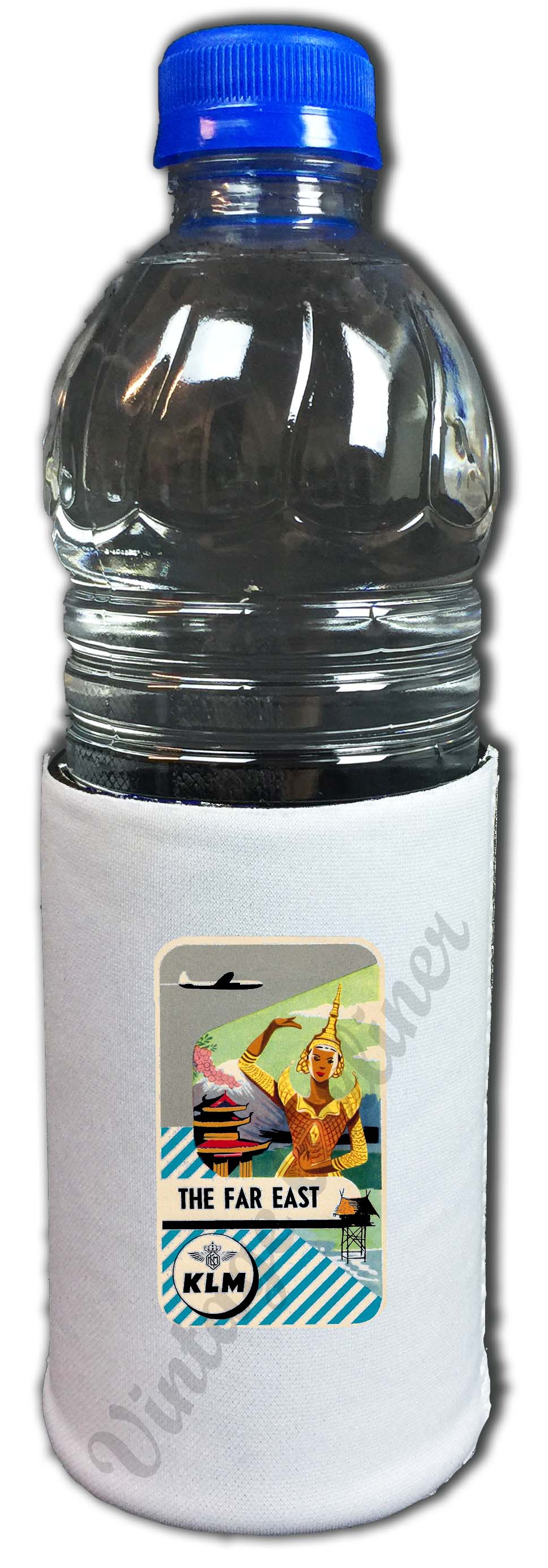 KLM Vintage The Far East Beverage Wrap