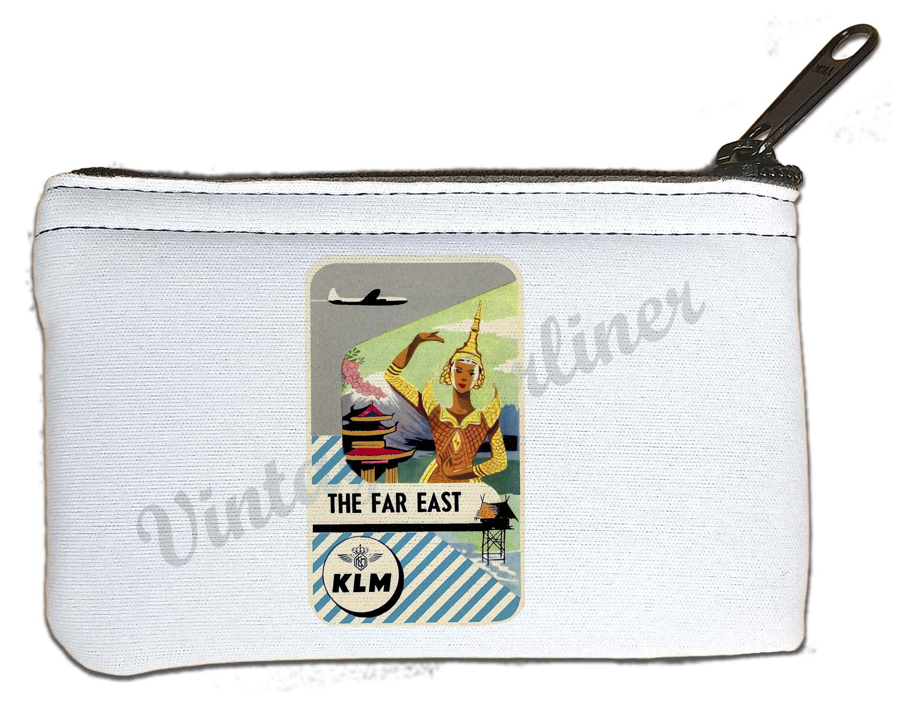 KLM Vintage The Far East Rectangular Coin Purse