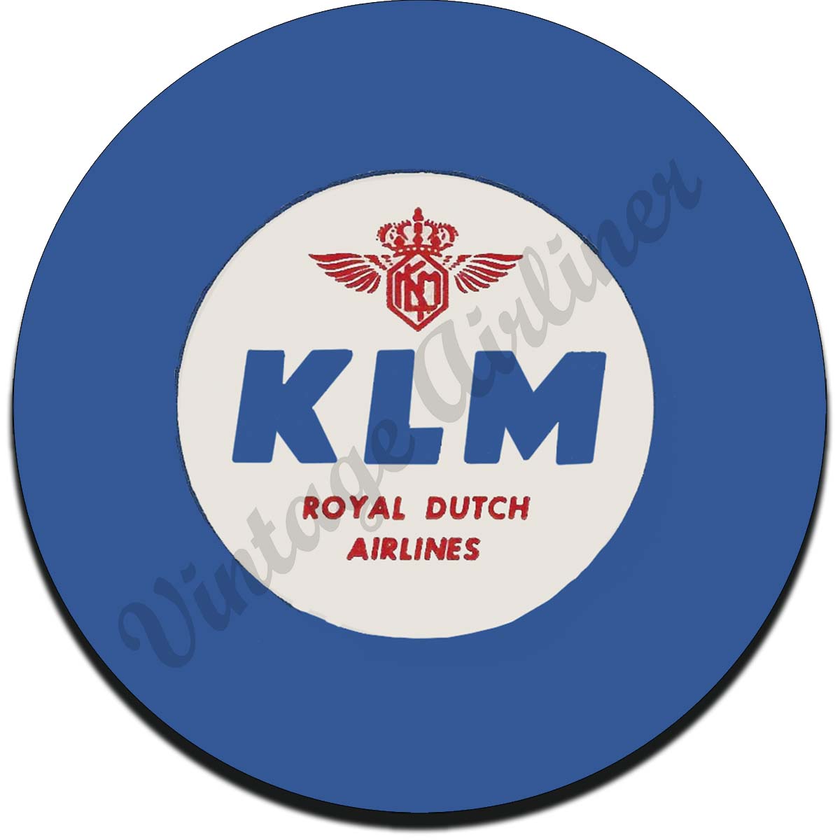 KLM Vintage Sandstone Coaster