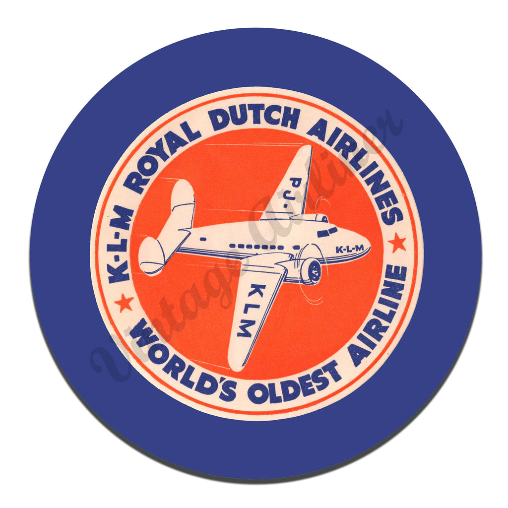 KLM Vintage Mousepad