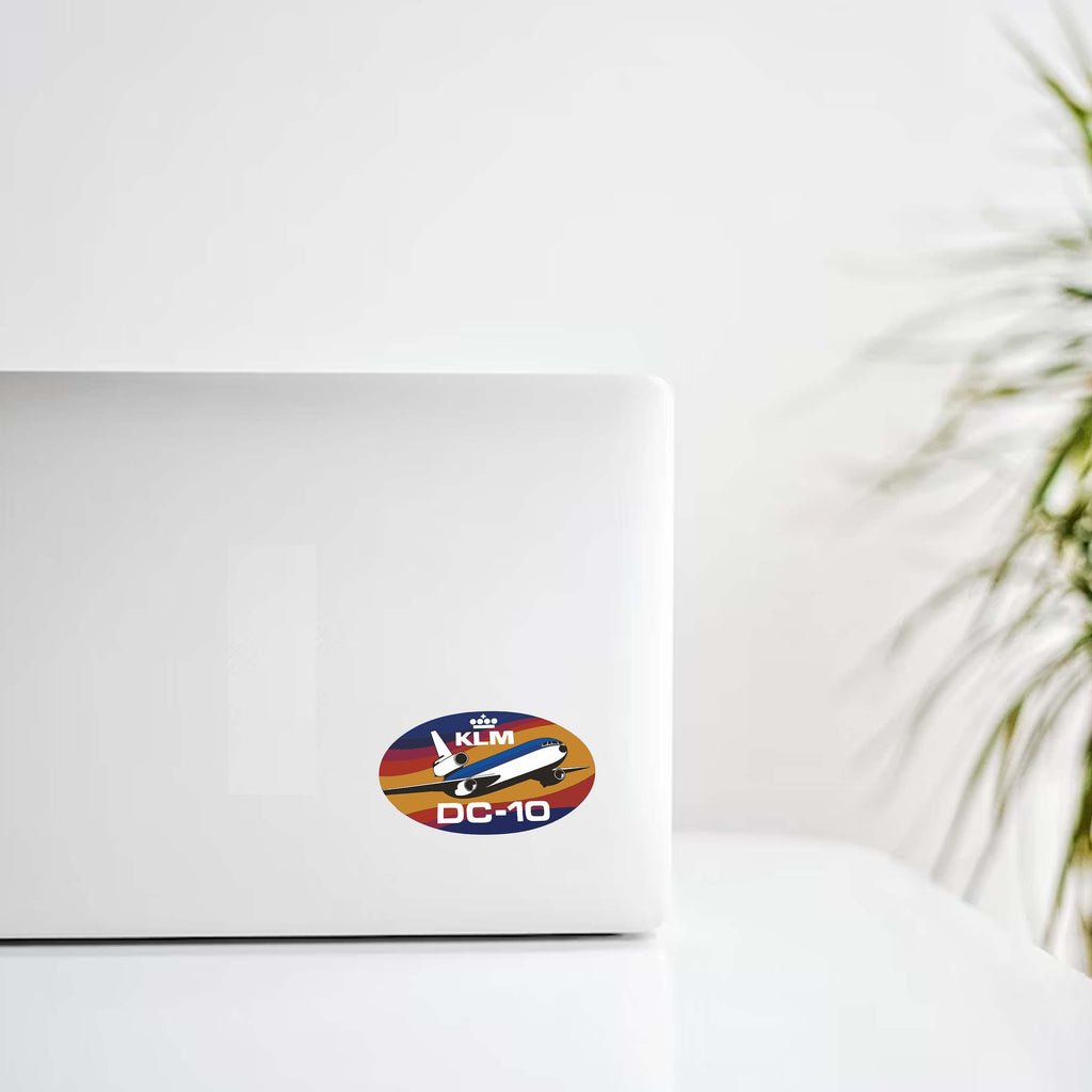 KLM DC-10 Decal Stickers