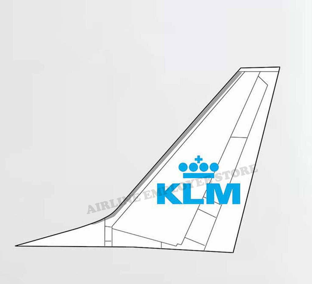 KLM Tail Decal Stickers