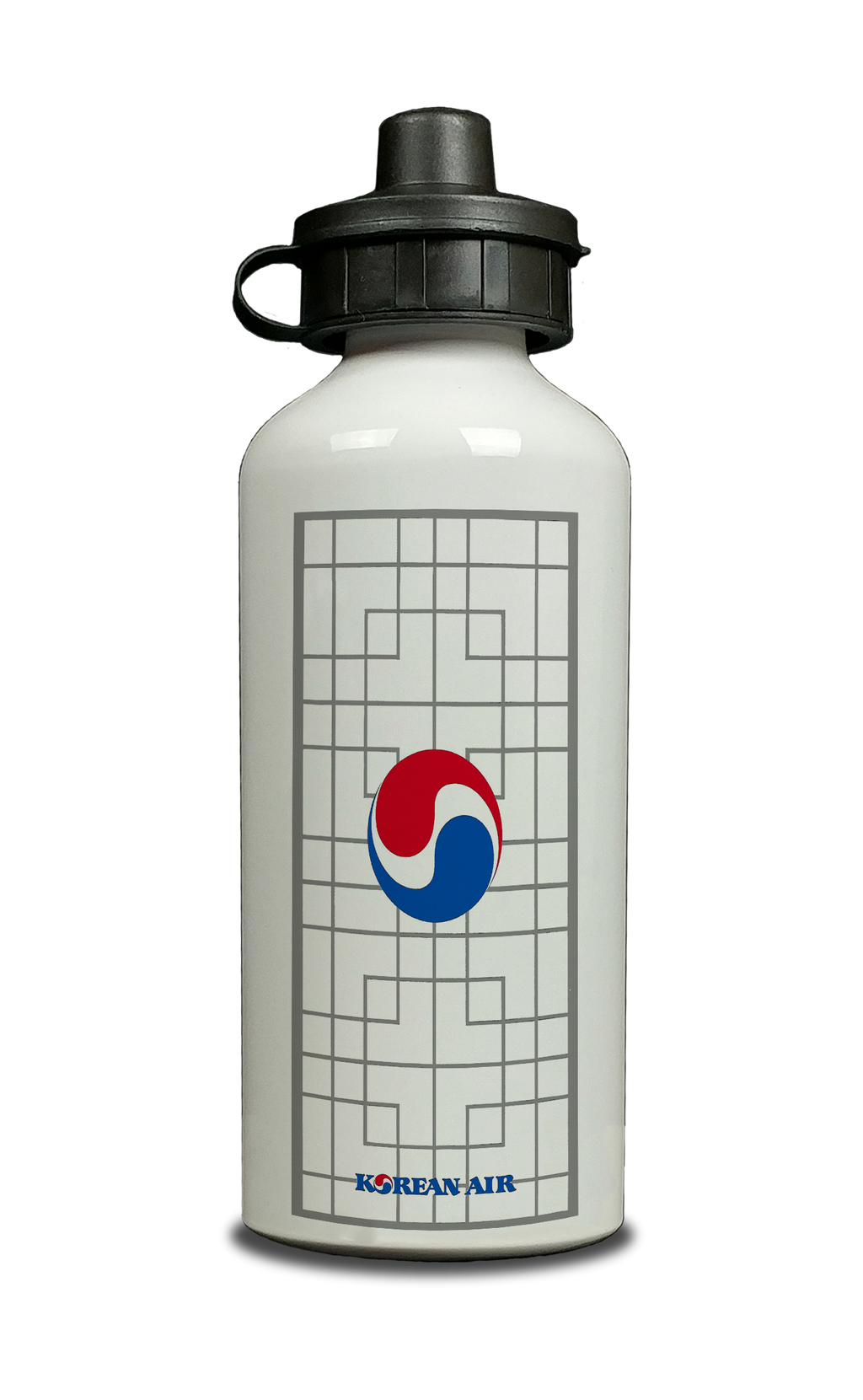 Korean Air Timetable Cover Aluminum Water Bottle