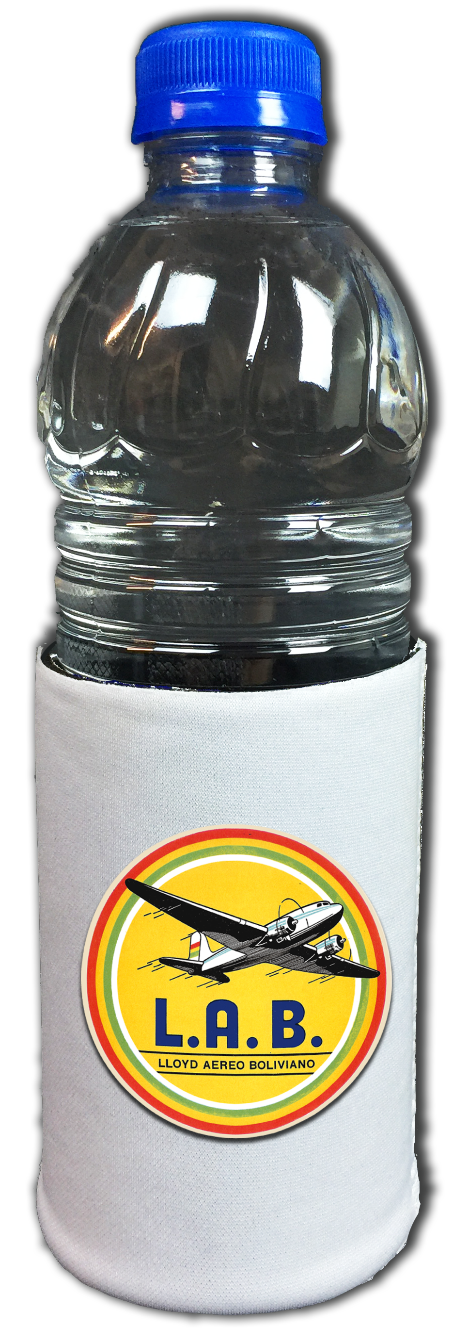 L.A.B. Lloyd Aéreo Boliviano 1950's Vintage Beverage Wrap