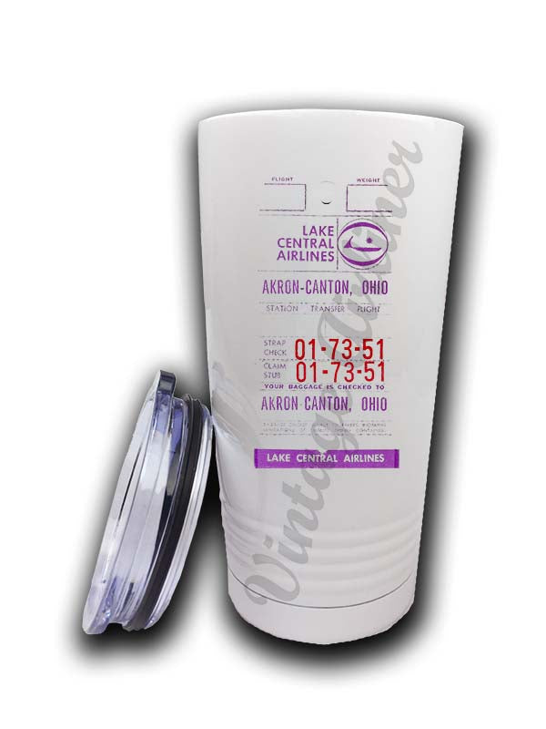 Lake Central Airlines Tumbler