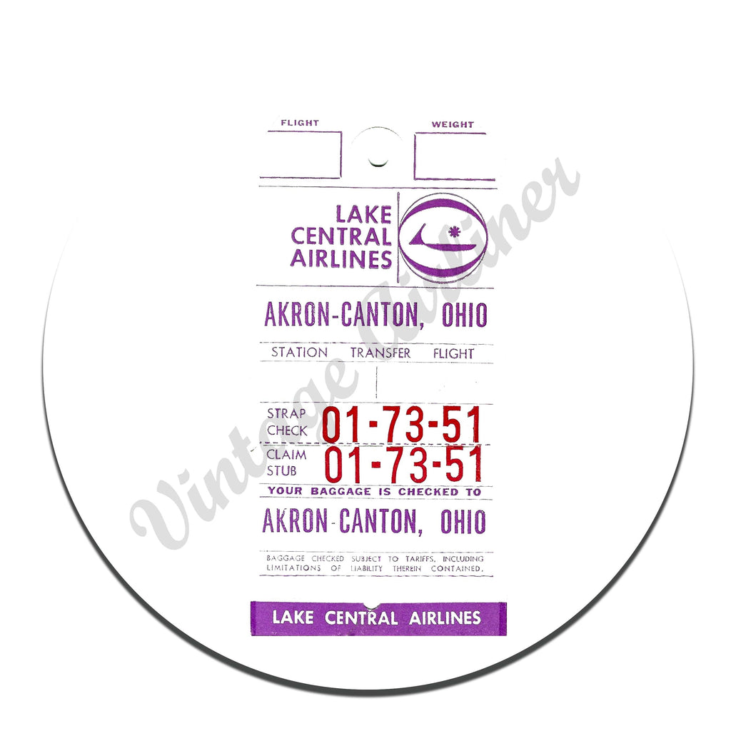 Lake Central Airlines Mousepad