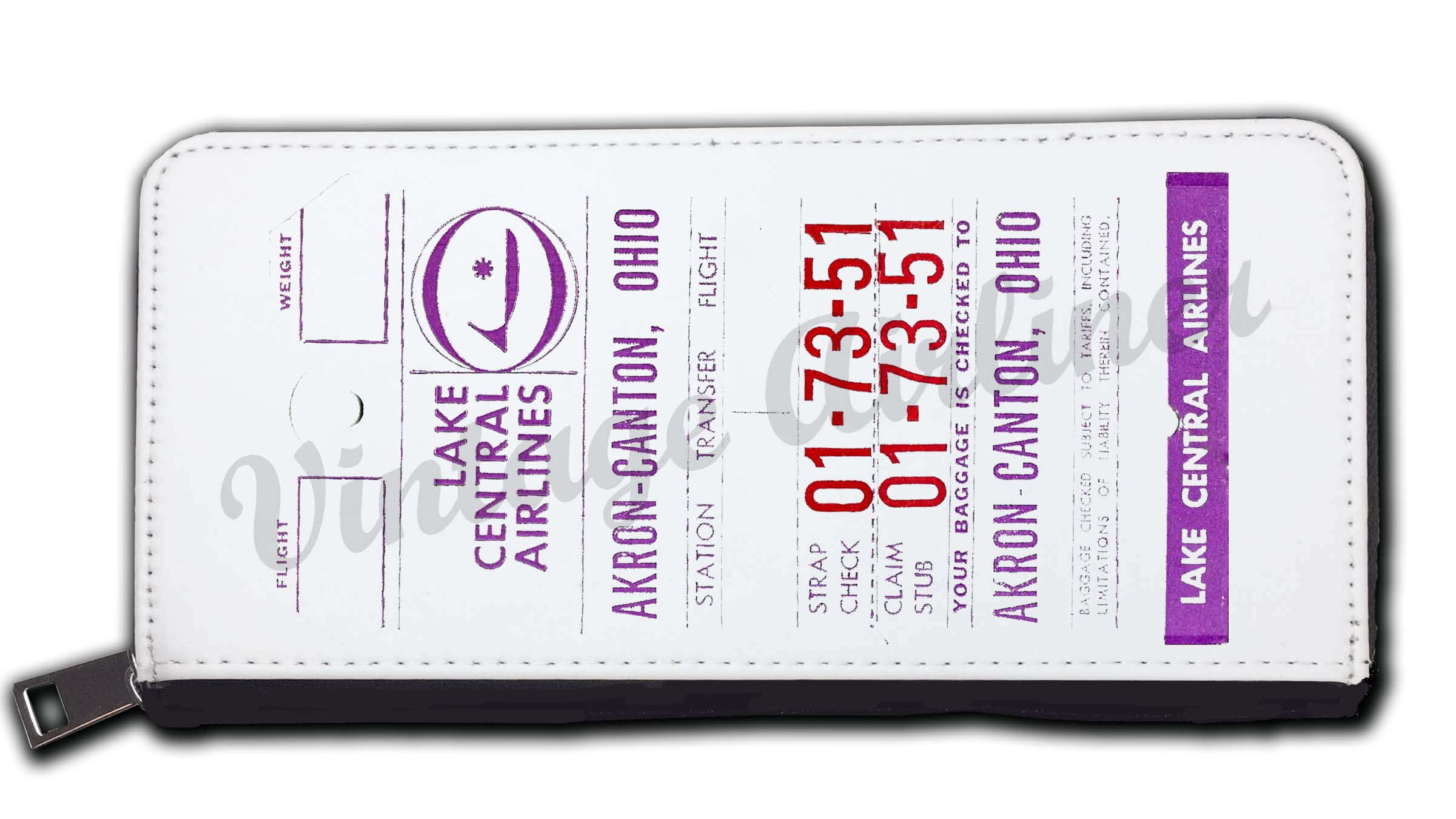 Lake Central Airlines Wallet