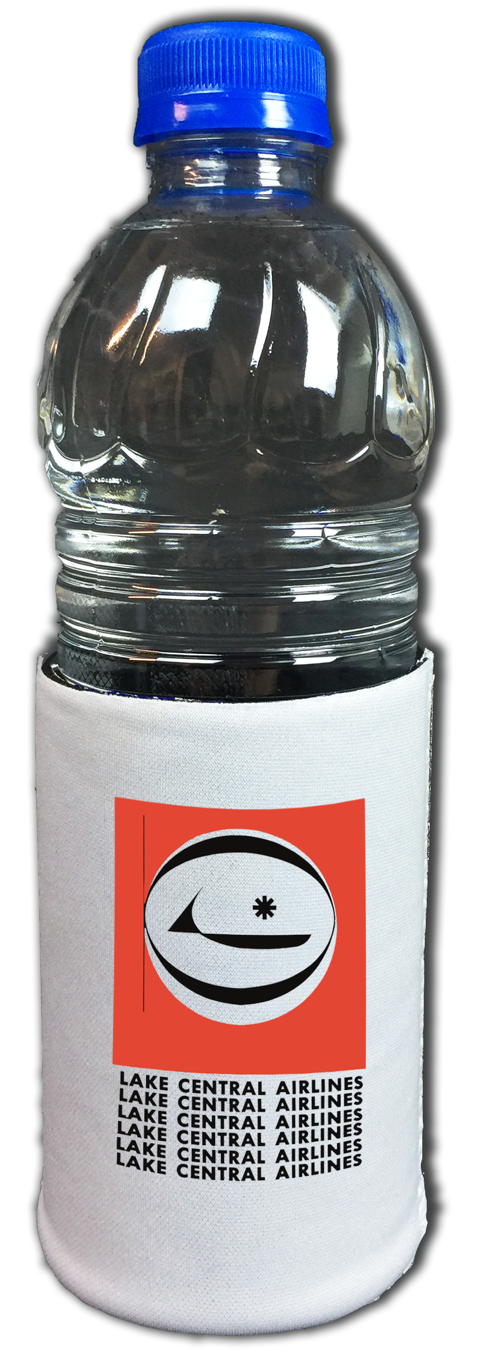 Lake Central Airlines Bag Sticker Beverage Wrap