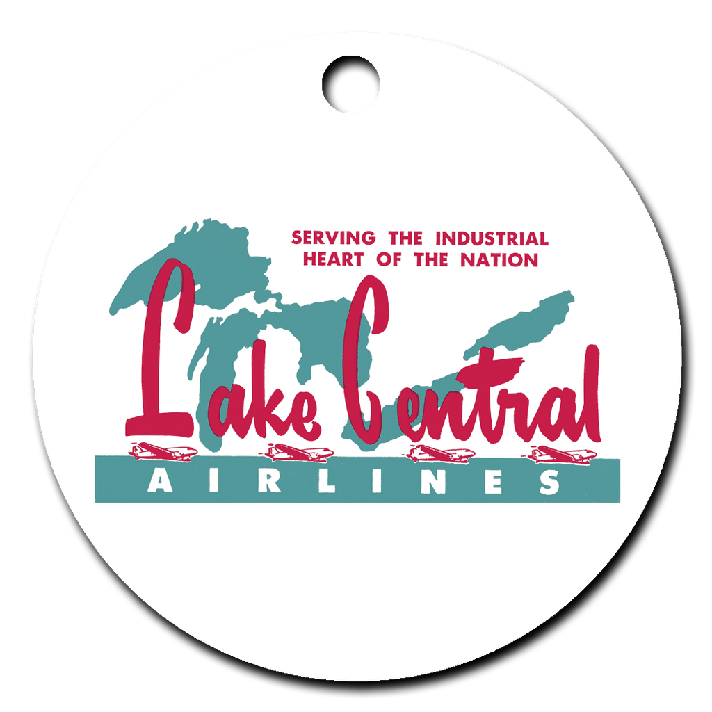 Lake Central Airlines 1950's Logo Ornaments