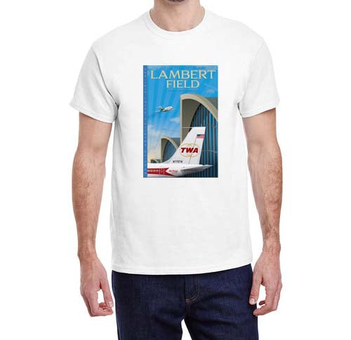 St. Louis Lambert Field Poster T-shirt