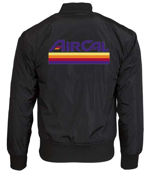 AirCal Black Bomber Jacket