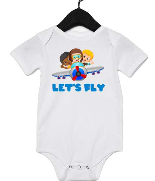Lets Fly Infant Onesie