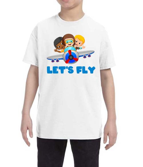 Lets Fly Kids T-Shirt