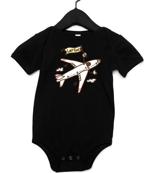 Let's Go Fly Infant Onesie