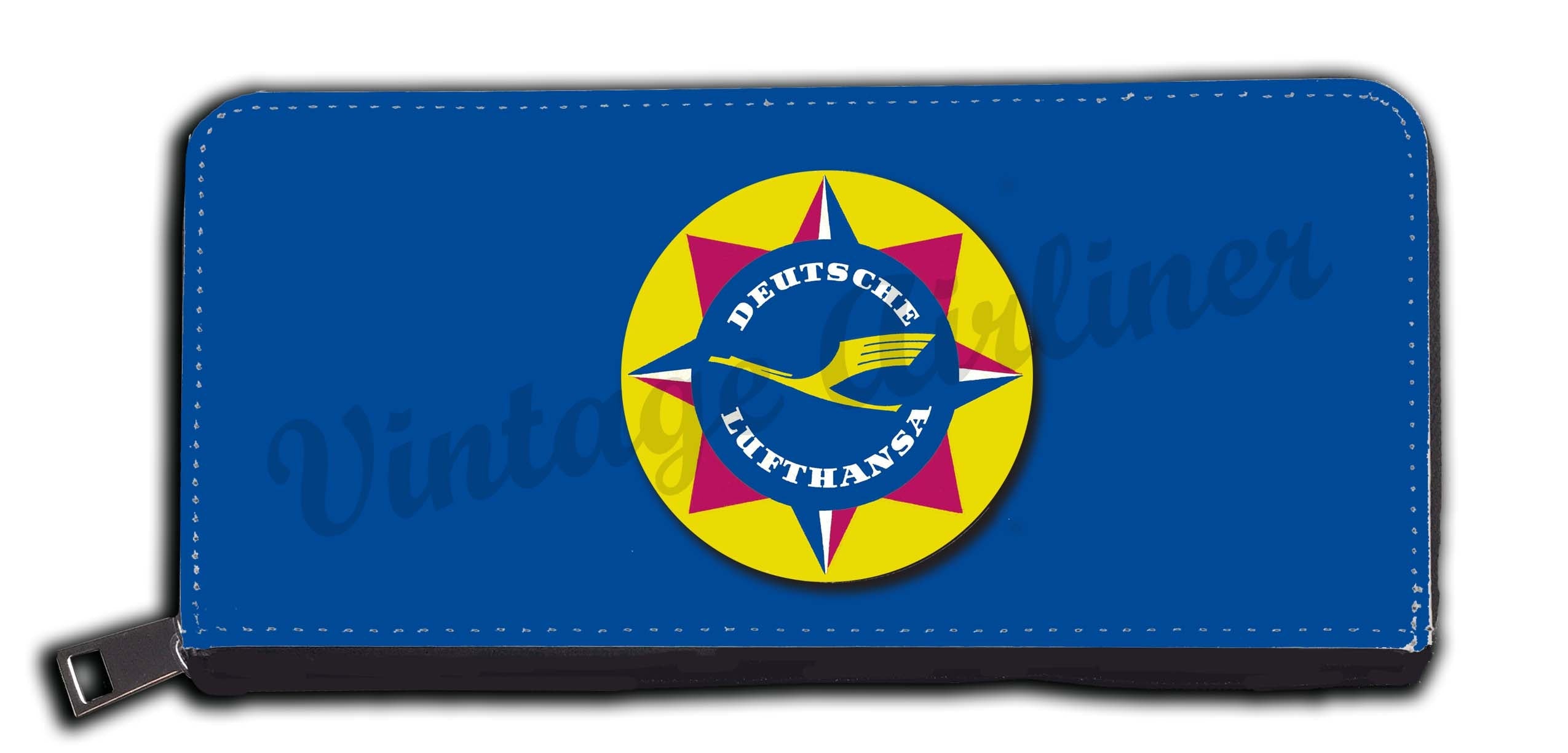 Lufthansa 1950's Vintage Bag Sticker Wallet