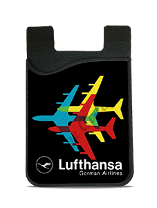 Lufthansa 1970's Bag Sticker Card Caddy