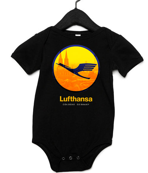 Lufthansa Logo Infant Onesie
