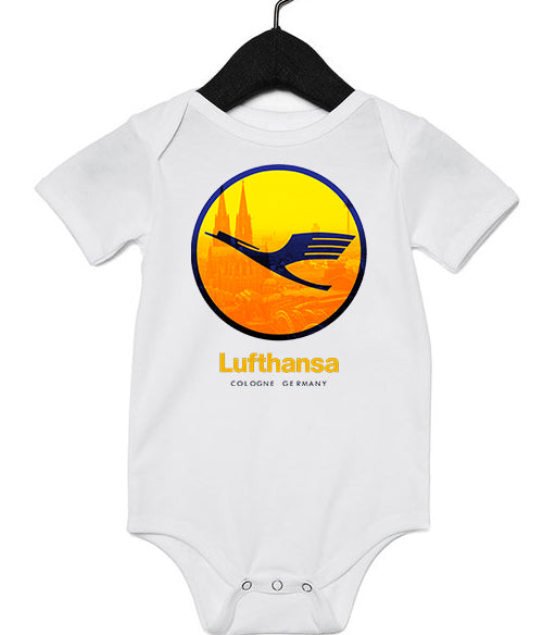 Lufthansa Logo Infant Onesie