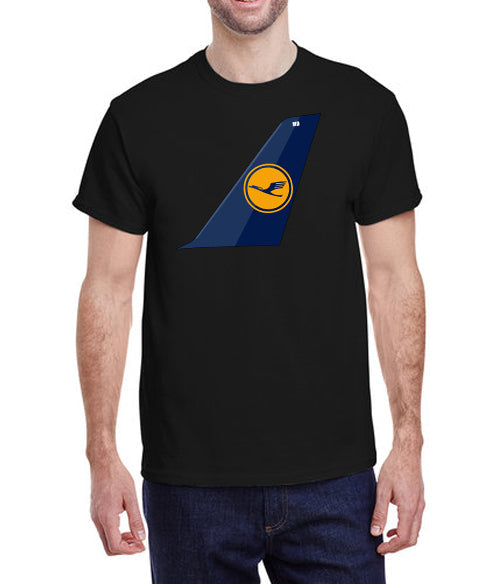Lufthansa Livery Tail T-Shirt