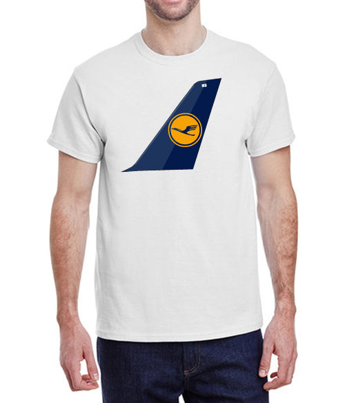 Lufthansa Livery Tail T-Shirt