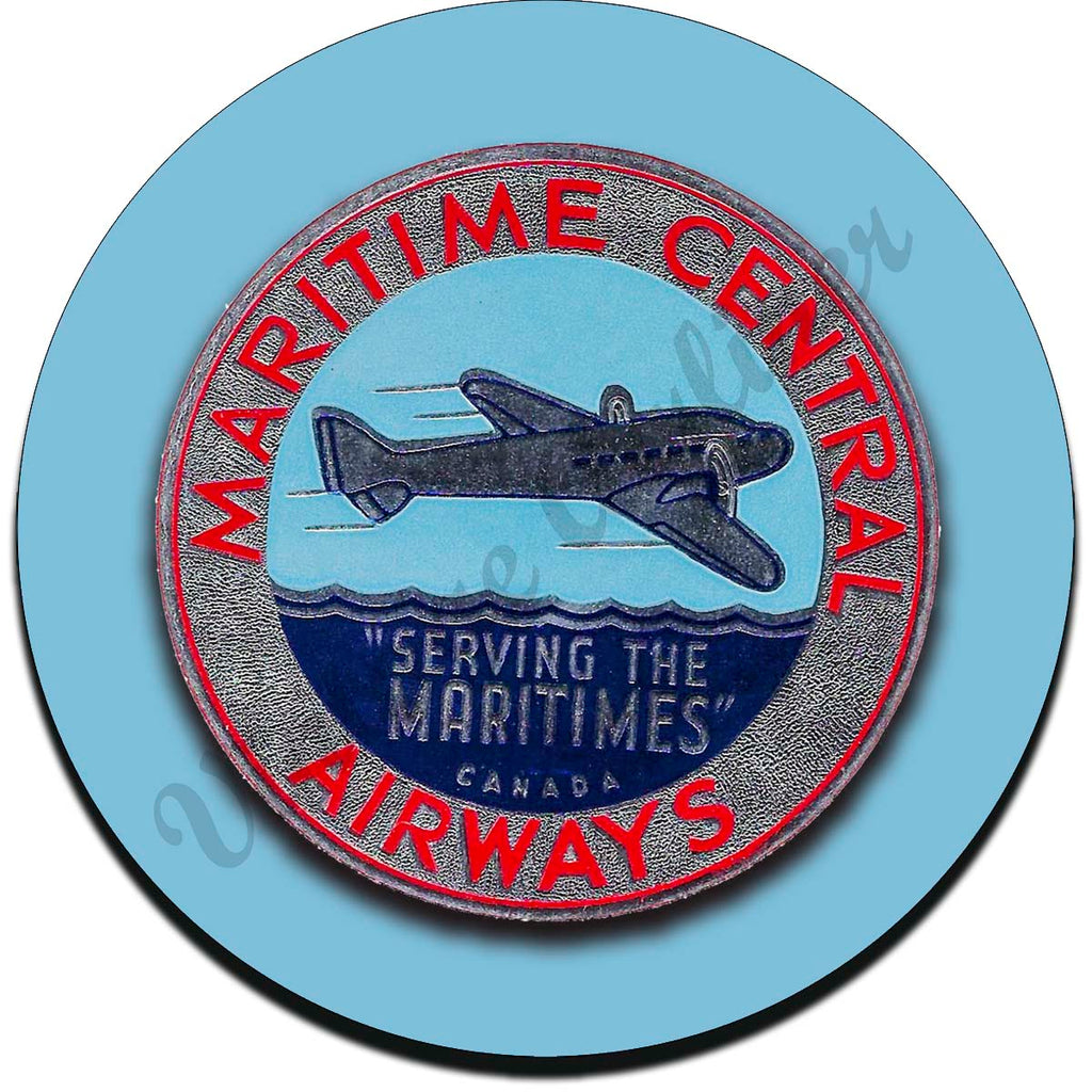 Maritime Century Airways Sandstone Coaster