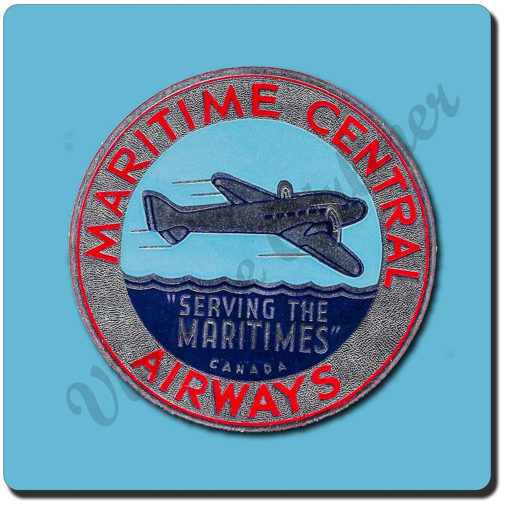 Maritime Century Airways Sandstone Coaster