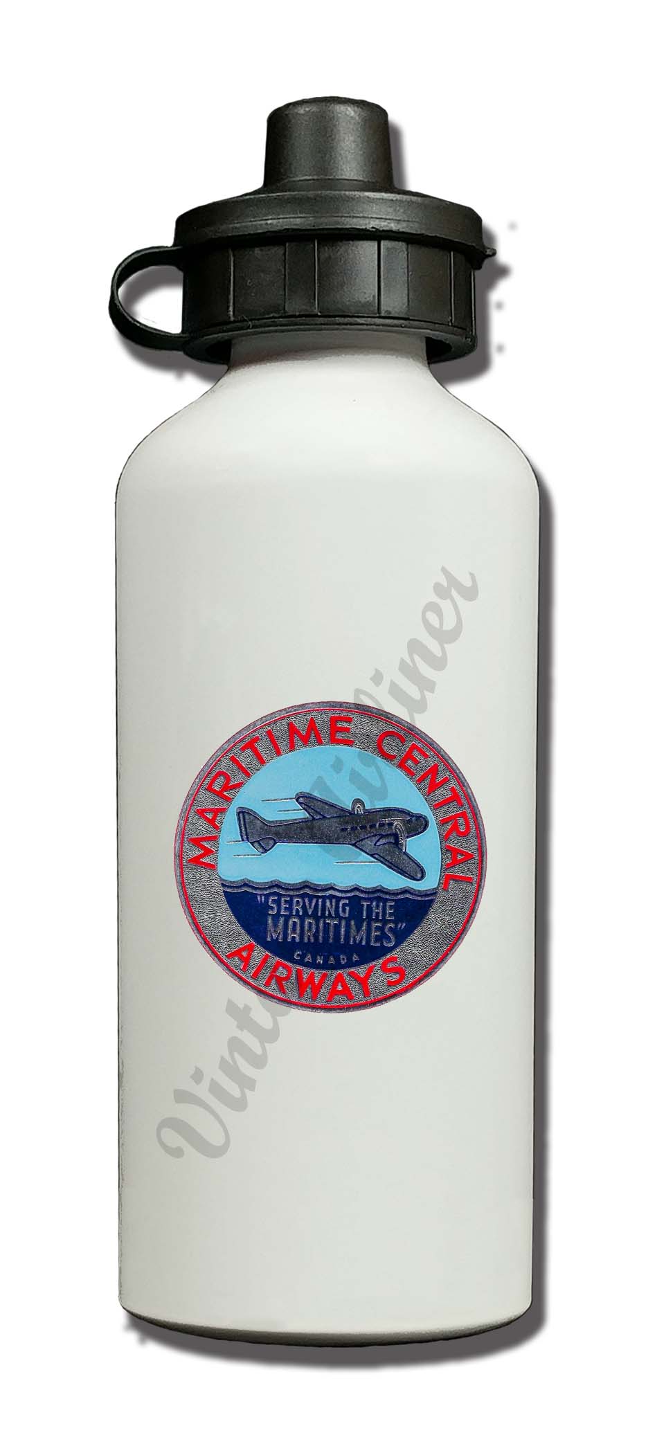 Maritime Century Airways Aluminum Water Bottle