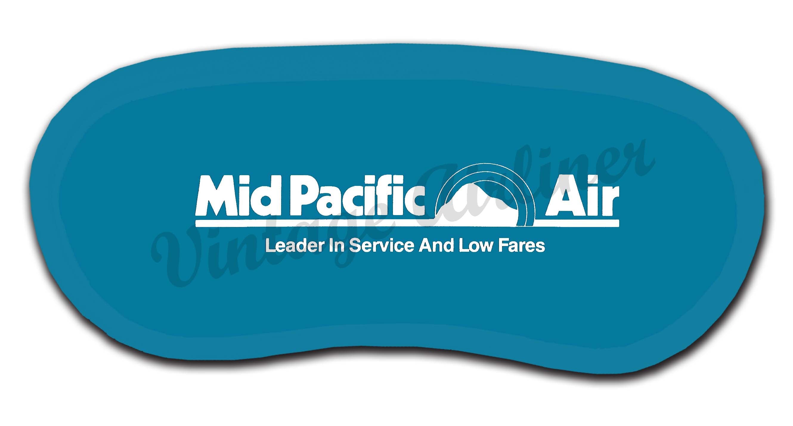 Mid Pacific Airlines Logo Sleep Mask