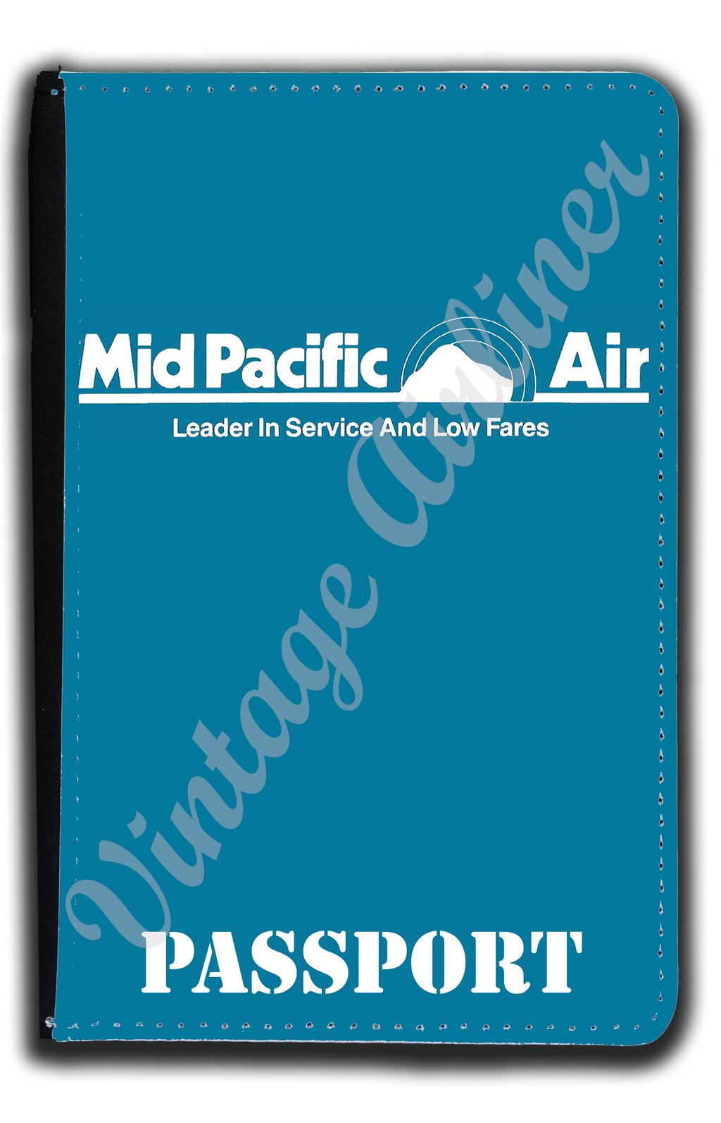 Mid Pacific Airlines Logo Passport Case