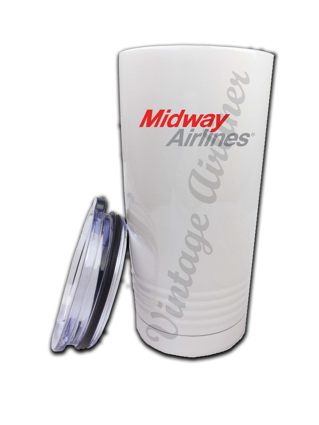 Midway Airlines 1979 Logo Tumbler