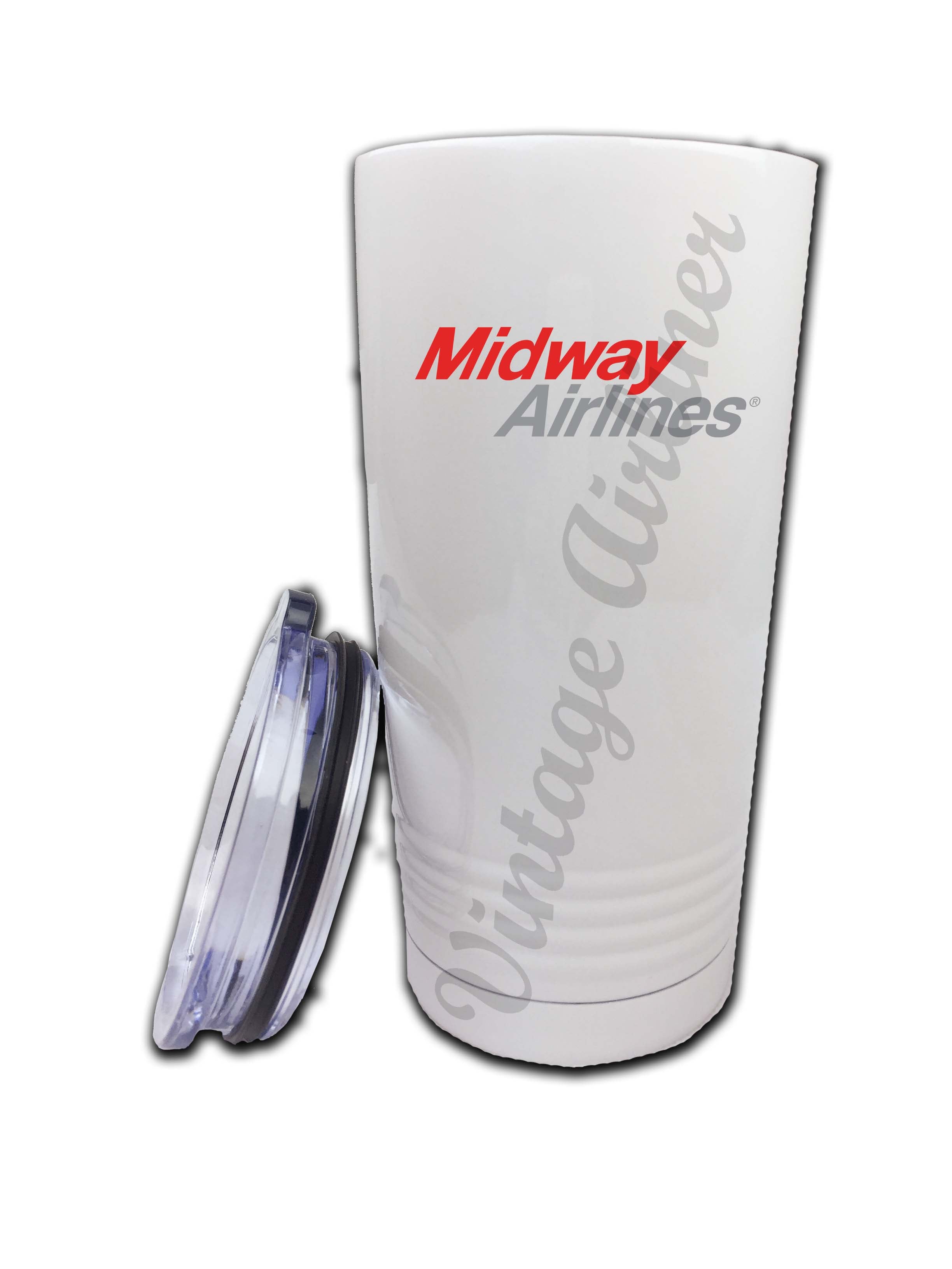 Midway Airlines 1979 Logo Tumbler