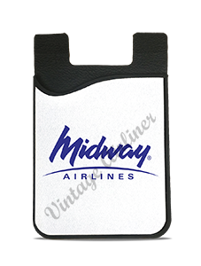 Midway Airlines 1993 Logo Card Caddy