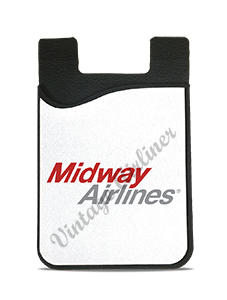 Midway Airlines 1979 Logo Card Caddy