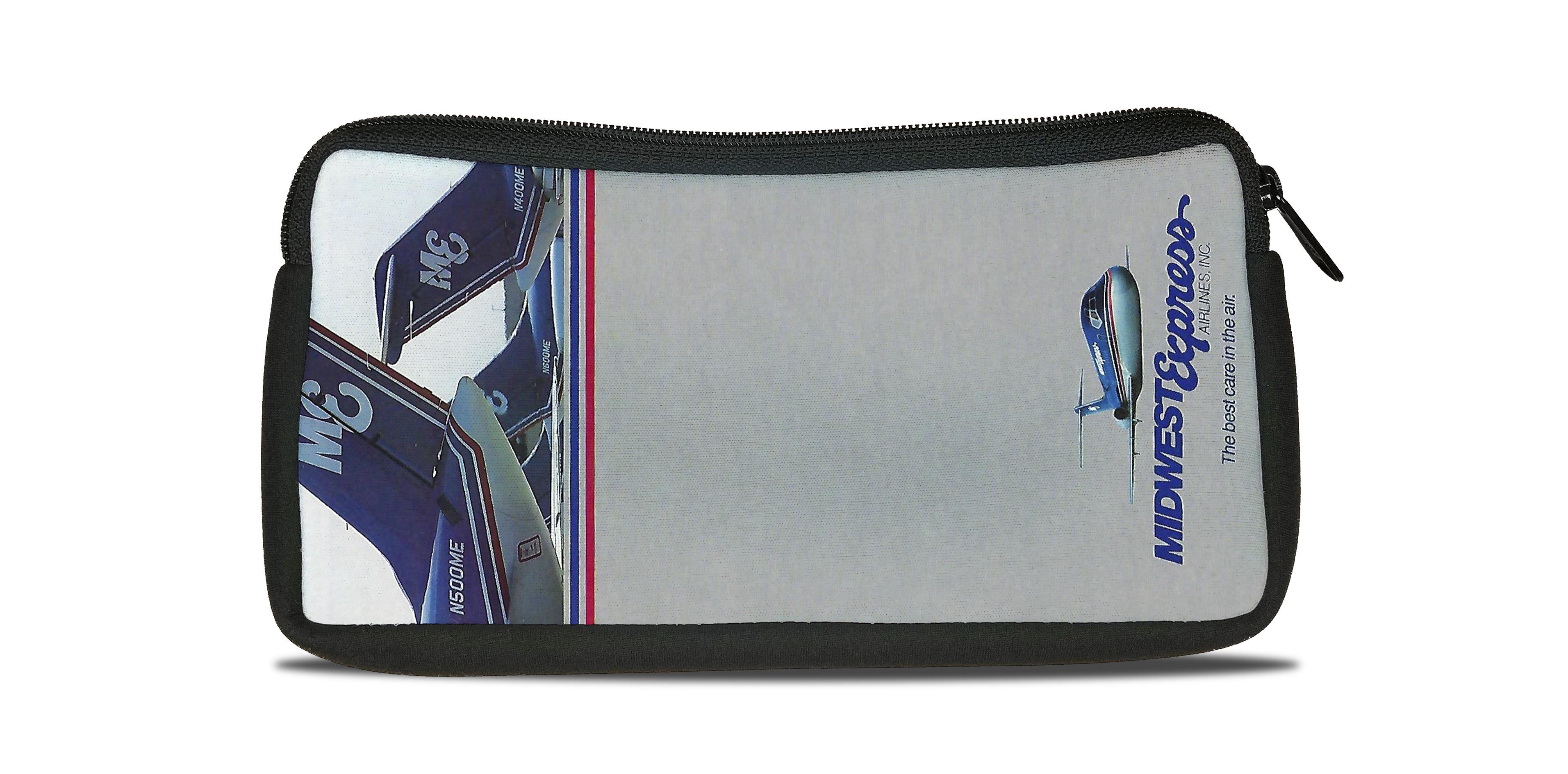 Midwest Express Timetable Cover Travel Pouch