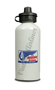 Mohawk Airlines Logo Aluminum Water Bottle