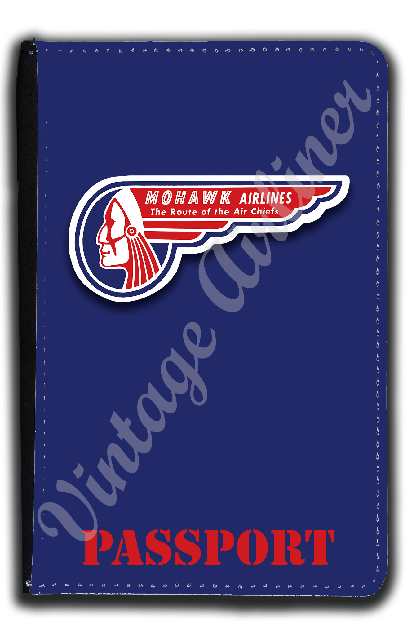 Mohawk Airlines Logo Passport Case