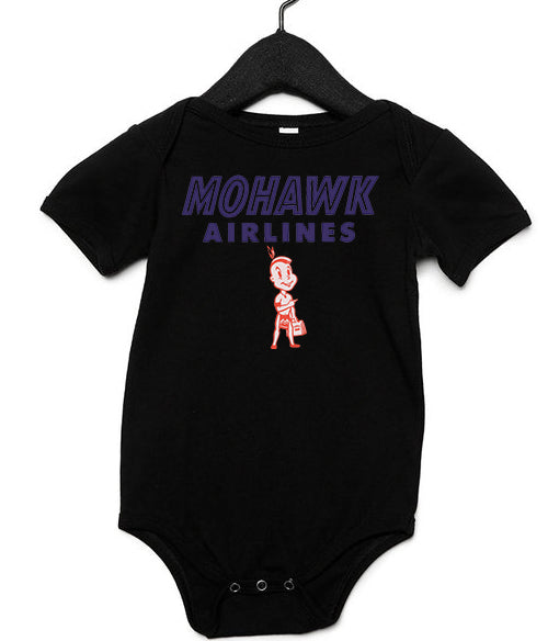 Mohawk Airlines Logo Infant Onesie