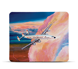 TWA Constellation Mousepad by Rick Broome
